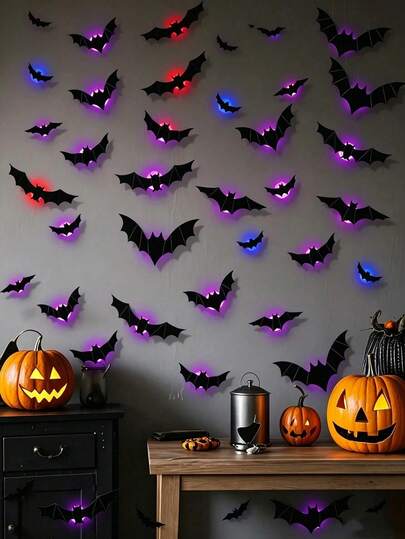 LED Bat stickers